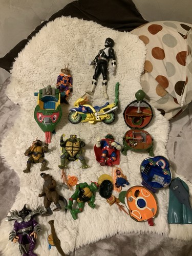 Lot jouets vintage tortues - jouets,