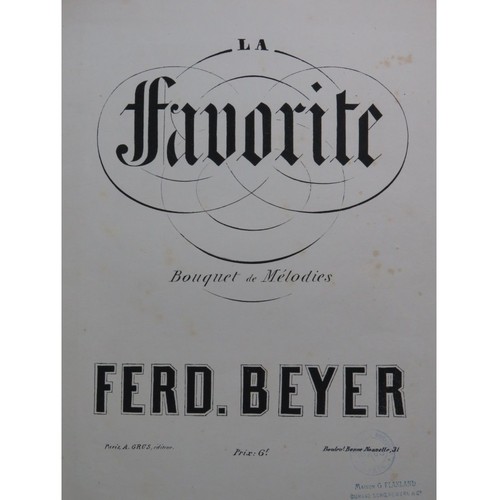 Beyer ferdinand favorite - beyer, la