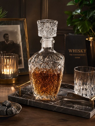Carafe whisky verre - à,