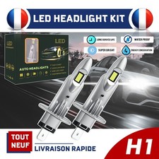 2x H1 100W 10000LM 6500K LED