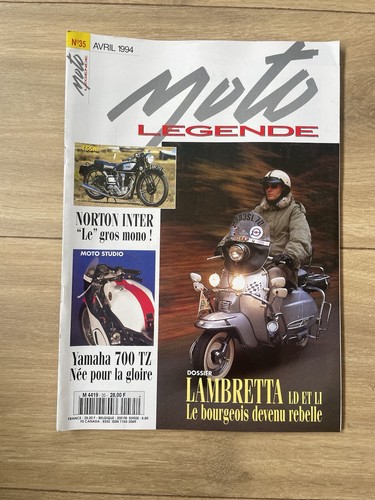 Moto legende avril 1994 - moto,