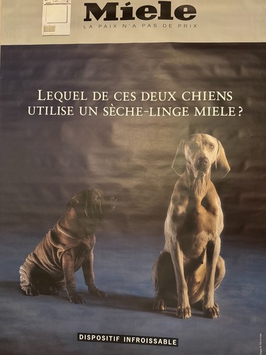 Affiche publicitaire originale