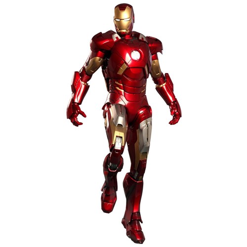 Figurine hot toys iron man - iron,