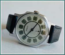 Montre Vintage URSS ZIM "Pobeda" (Victoire) 1980 • Chiffres Romains • Cal.2602