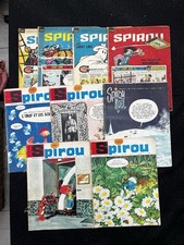 Lot de 9 Hebdomadaire Spirou