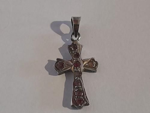 Ancien bijou pendentif croix - ancien,