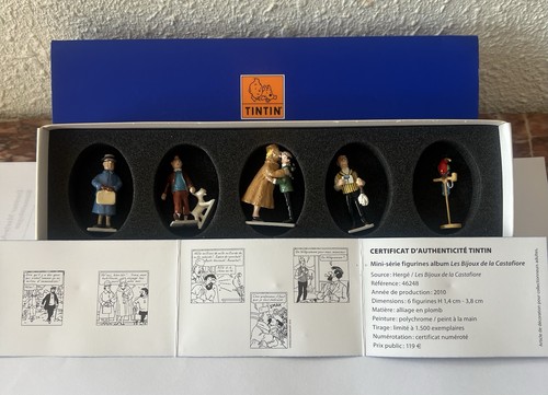 Tintin figurine alliage - tintin, plomb