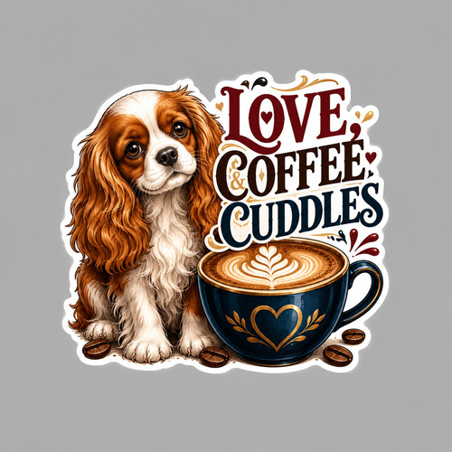 Cavalier king charles spaniel - king,