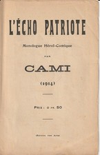 L'Écho Patriote - Monologue