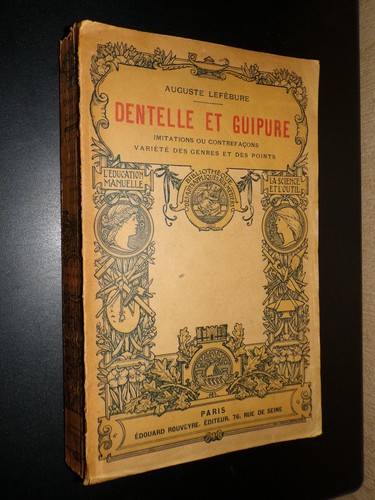 Dentelle guipure auguste - dentelle,