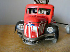 BERLIET GLR LARGE SCALE FIRE TRUCK MONT BLANC WIRE GUIDED SHEET METAL