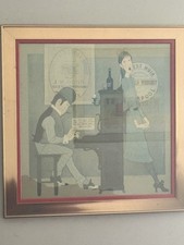 Philippe Noyer Bill The Boss Piano Player 253/400 Art Print Vintage