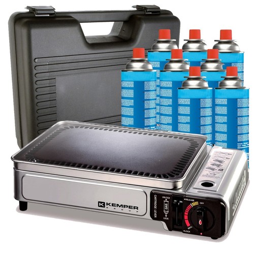 Plancha gaz portable 2300w - plancha,