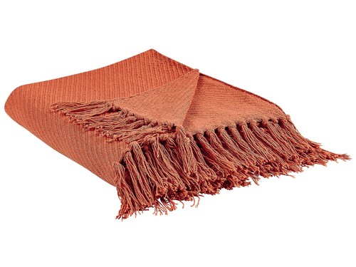 Couverture plaid avec franges - plaid,