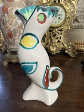 Joli vase céramique émaillée années 50 60 Ateliers Gabriel Fourmaintraux Dèvres