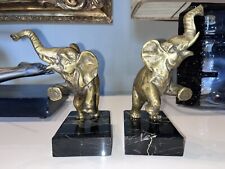 FONTINELLE Louis ( 1886-1964) Serre livres art déco en bronze sur marbre Signés