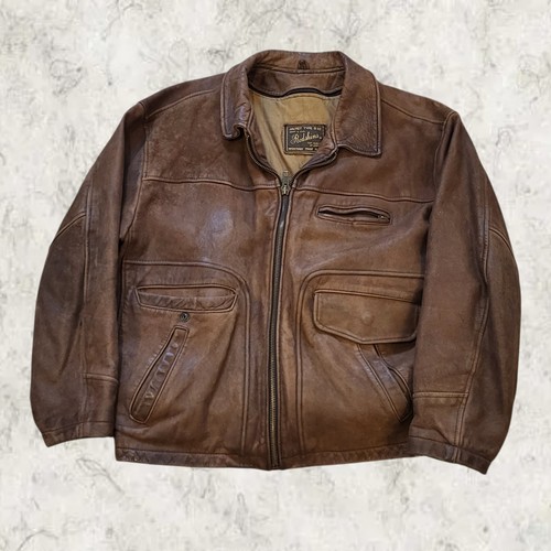 Blouson cuir vintage - , redskinks