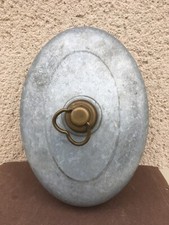 Ancienne bouillotte ovale en
