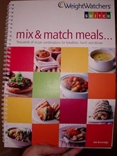 Weight Watchers-Mix And Match Menu Plans, , Used; Good Book