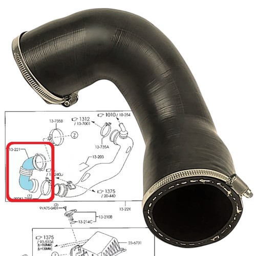 Durite turbo - , de