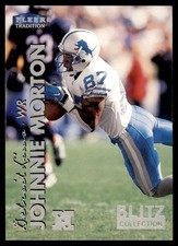 1999 Fleer Tradition Blitz Collection #169 Johnnie Morton Lions