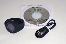 Exc Price Black Polar M200 GPS Sports Watch With Built-In Heart Rate Monitor