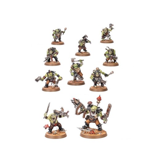 Boyz x10 orks - -, unboxed