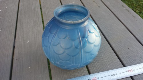 Ancien vase boule - deco, en