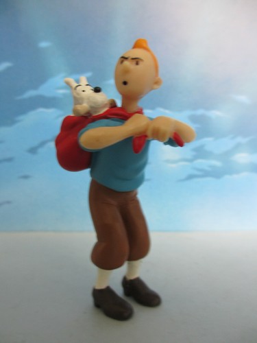 Figurine tintin milou - figurine, /