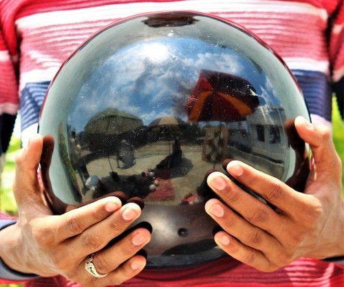 Grande boule cristal - de,