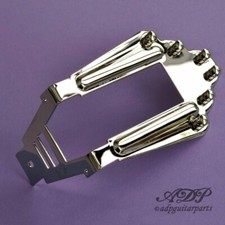 Cordier Guitare Manouche style Selmer Gipsy Jazz Brass Tailpiece Nickel Finish