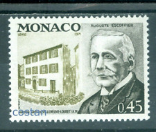 1972 Auguste Escoffier,French chef,restaurateur/Le Guide Culinaire,Monaco1058MNH