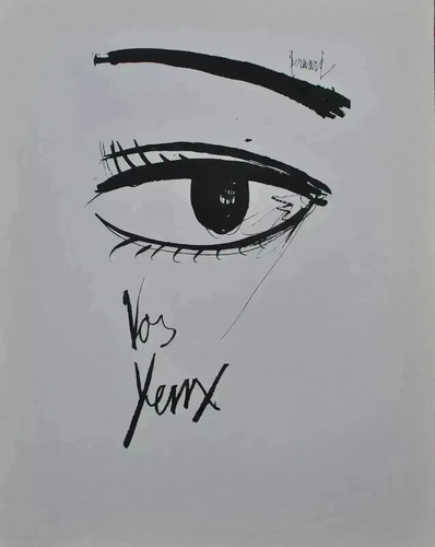 Bernard buffet gravure signée - buffet,