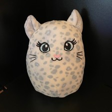 JUSTICE 5" Crystal Snow Leopard - Strawberry Scented Capsule Squishmallows Plush