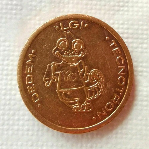 Gettone coin vintage tecnotron - gettone,