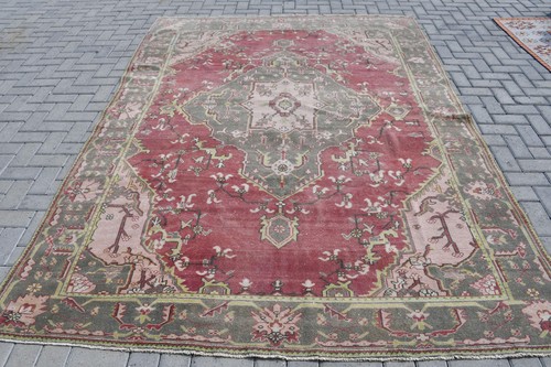 Grand tapis turc - vintage, 7,1