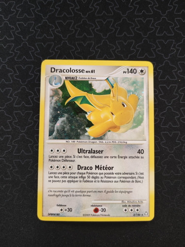 Carte pokémon dracolosse - pokémon,