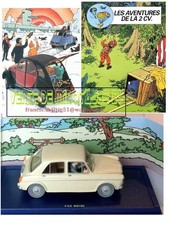 Tintin voiture Atlas No 31 - MG 1100 - L'île noire+ Kdo 1 affiche au choix