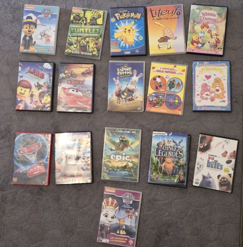 Lot dvd dessins - lot, de