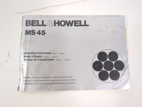 Camera vintage bell howell - camera,