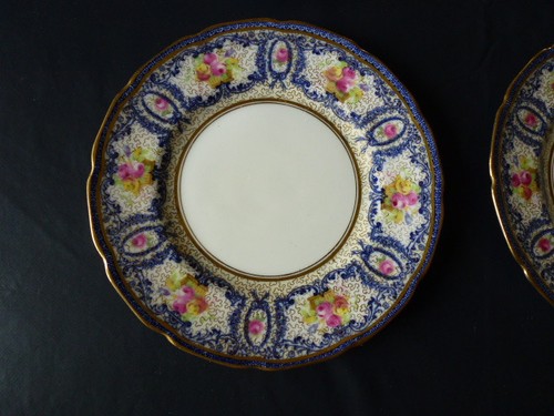 Assiettes antique royal - assiettes,