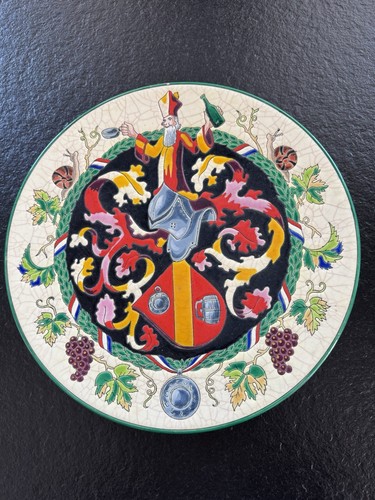 Grand plat émaux longwy - grand,