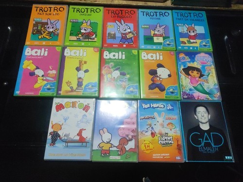 Lot dvd jeunesse trotro - de,