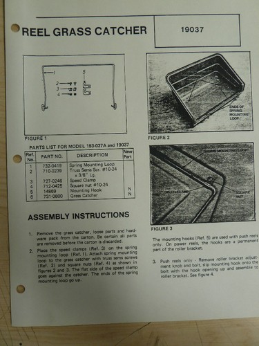Yard man parts list - yard-man,