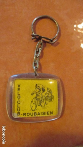 Keychain bike club roubaix - keychain,