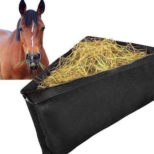Deep corner hay feeder bag - feeder,