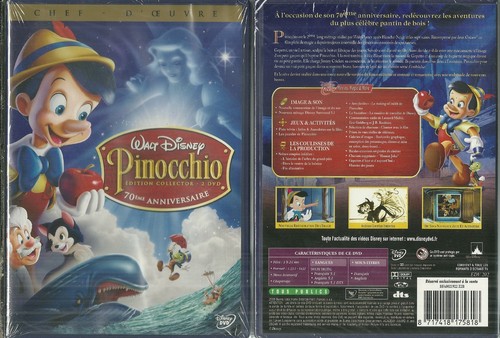 Rare walt disney pinocchio - walt, :