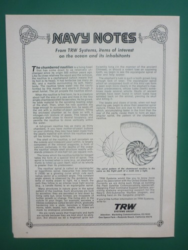 1973 pub trw systems group - systems,