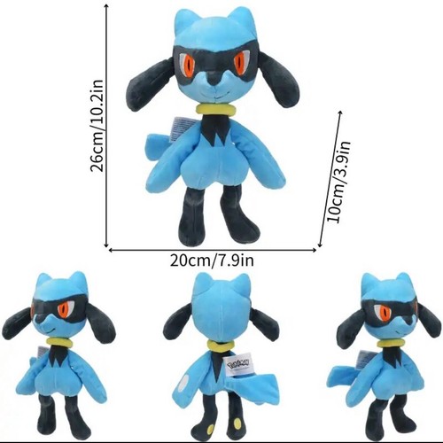 Pokemon riolu large plush - pokemon,