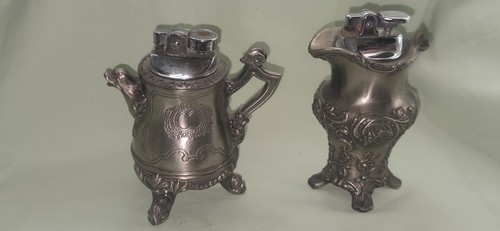 Deux briquets table - deux, de
